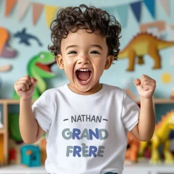 T-shirt enfant personnalisé - Grand frère