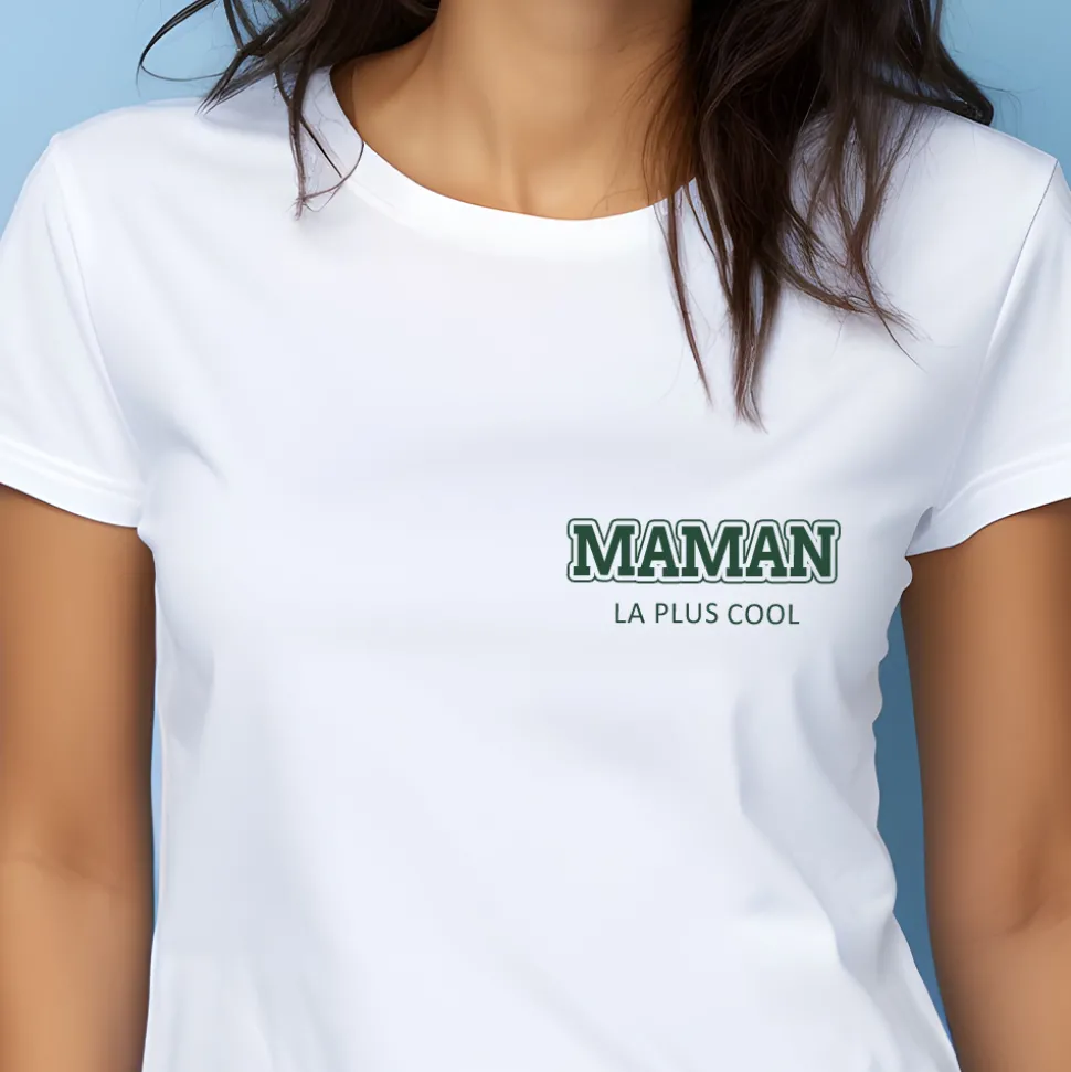 T-shirt femme personnalisé - College Style