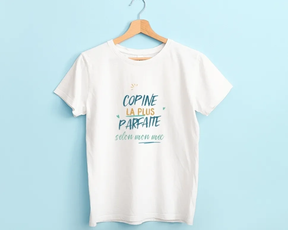 T-Shirt femme personnalisé : La plus...