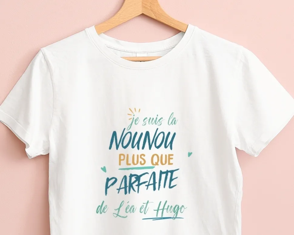 T-Shirt femme personnalisé : La plus...