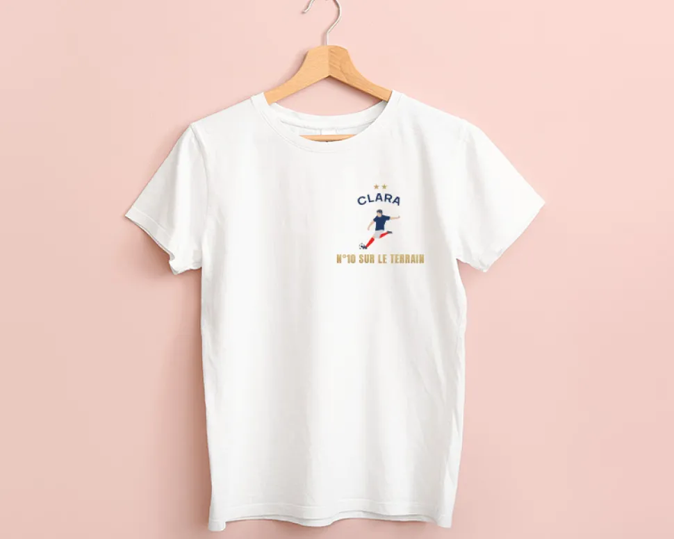 T-shirt femme personnalisé - Passion Football