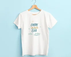 T-Shirt femme personnalisé : Chérie la plus...