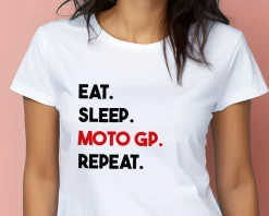 T-shirt femme personnalisé - Message Moto