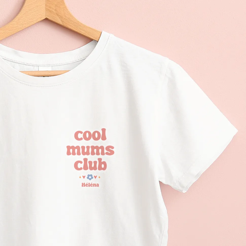 T-shirt femme personnalisé - Cool Mums Club