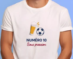T-shirt homme personnalisé - Apéro Foot