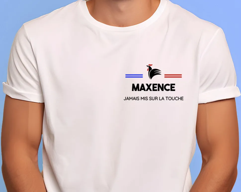 T-shirt homme personnalisé - Supporter Football