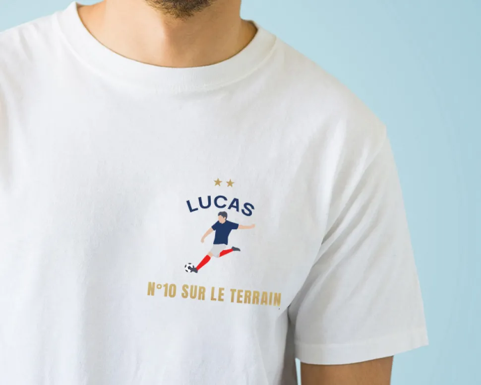 T-shirt homme personnalisé - Passion Football