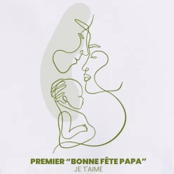 T-shirt homme personnalisé - Naissance d'un lien