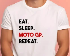 T-shirt homme personnalisé - Message Moto