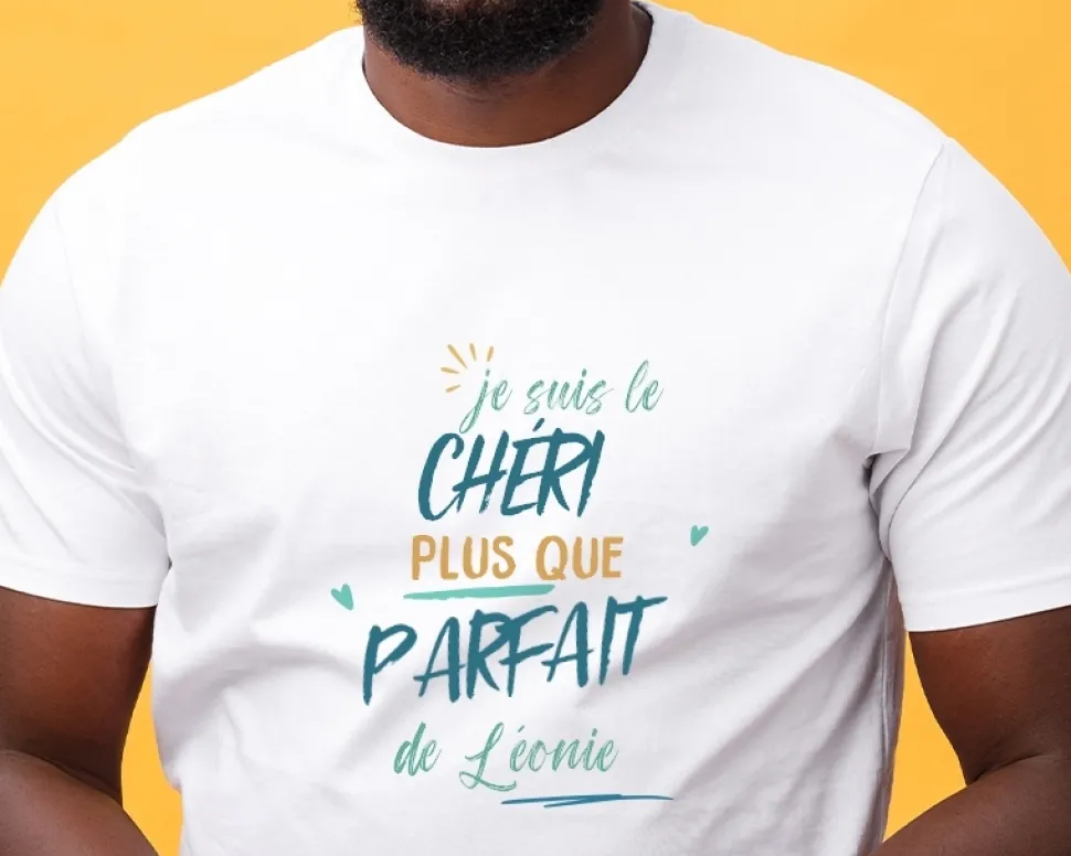 T-Shirt homme personnalisé : Le plus...