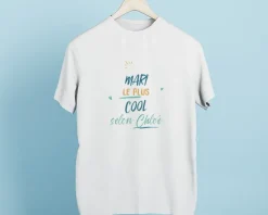 T-Shirt homme personnalisé : Mari le plus...