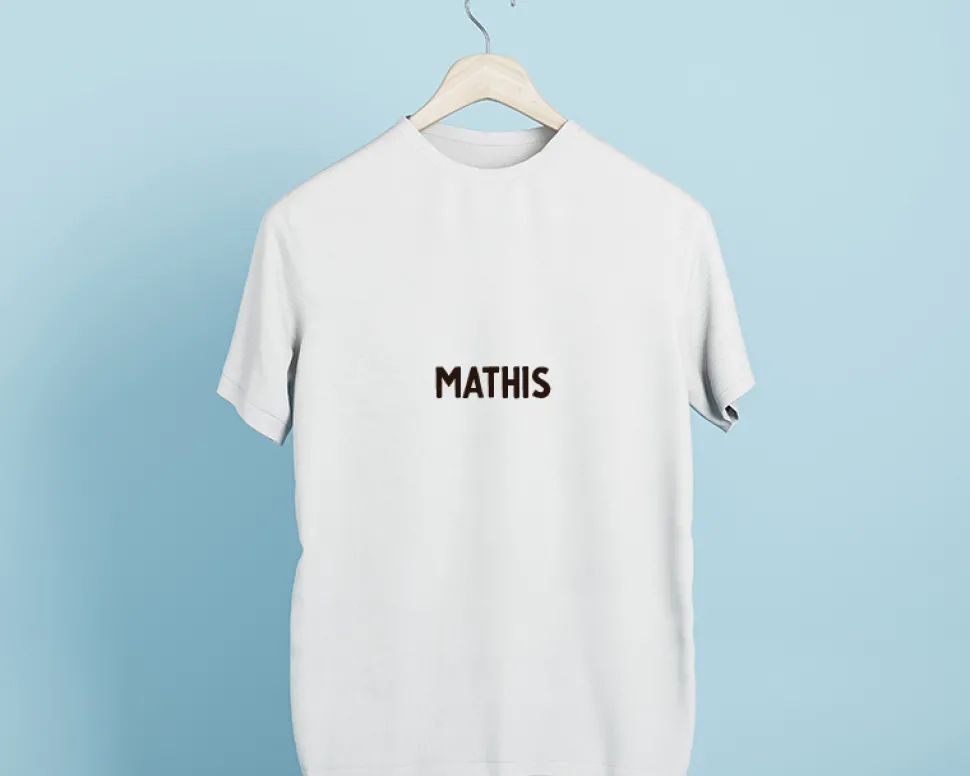 T-shirt personnalisé homme - Message