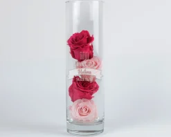 Vase personnalisé anniversaire - Bougies