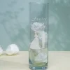 Vase personnalisé cylindrique - Mariage