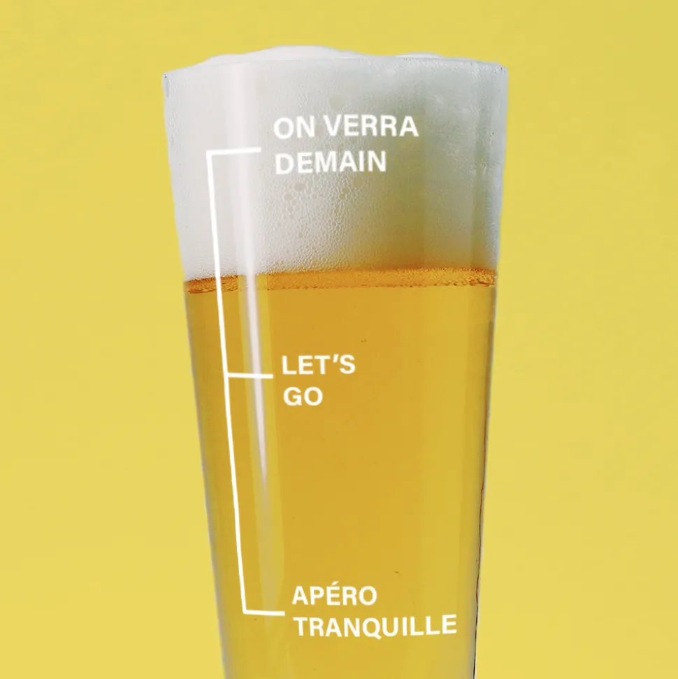 Verre à bière personnalisé flûte - Graduation