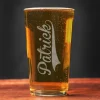 Verre à bière personnalisé pinte - Prénom