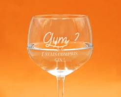 Verre à cocktail personnalisé