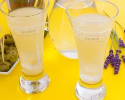Verre à Ricard personnalisé long - Prénom