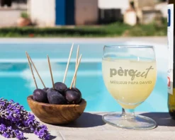 Verre à Ricard personnalisé ballon - Père-fect