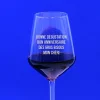 Verre à vin personnalisé - Message