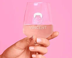 Verre à vin personnalisable famille - Family Circus