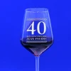 Verre à vin personnalisable anniversaire - Âge