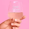 Verre à vin personnalisable - Déclaration