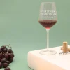 Verre à vin personnalisable - Message