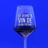 Verre à vin personnalisable - "Le verre de" - Homme
