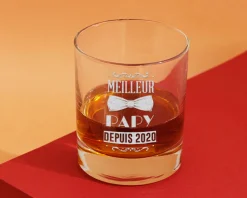 Verre à whisky personnalisé - Meilleur Grand-Père