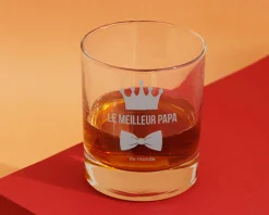 Verre à whisky personnalisé - Papa Royal