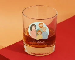 Verre à whisky personnalisé - Portrait de famille