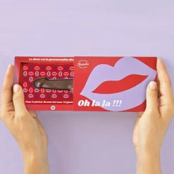 Zizi en chocolat avec message personnalisable - Erotique